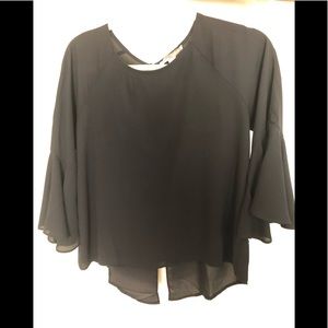 High low bell arm top